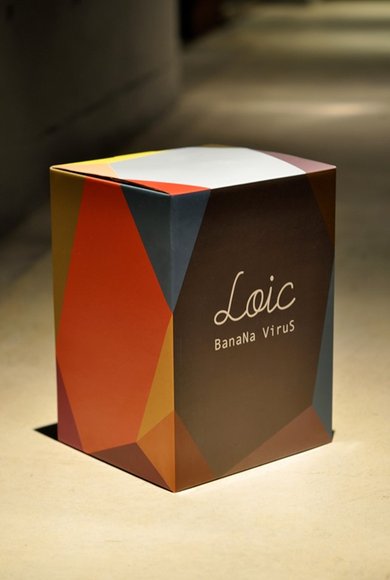 Loic - 1st Color figure by Banana Virus, produced by Instinctoy. Packaging.