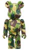 BAPE-ABC Green BE@RBRICK 100%