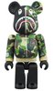 BAPE(R) CAMO SHARK BE@RBRICK