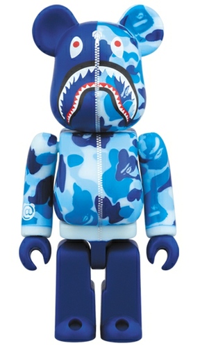 BAPE(R) CAMO SHARK BE@RBRICK