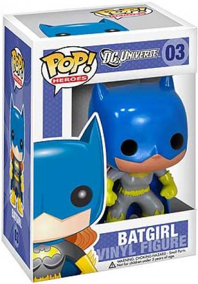 POP! Heroes - Batgirl figure by Dc Comics, produced by Funko. Packaging.