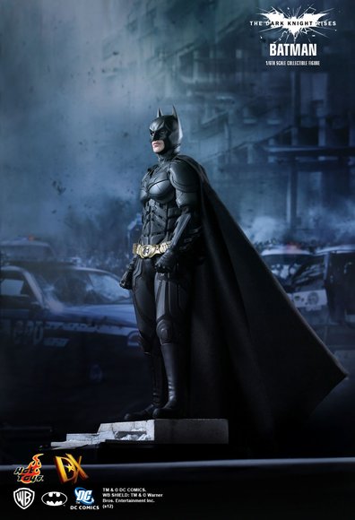 Batman/ Bruce Wayne DX 12 figure by Jc. Hong, produced by Hot Toys. Front view.