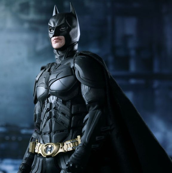 Batman/ Bruce Wayne DX 12 figure by Jc. Hong, produced by Hot Toys. Detail view.