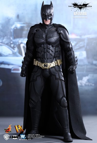 Batman/ Bruce Wayne DX 12 figure by Jc. Hong, produced by Hot Toys. Front view.