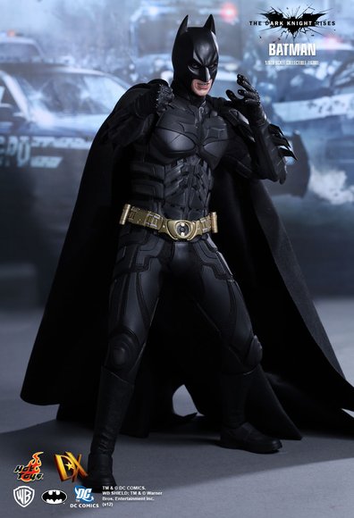 Batman/ Bruce Wayne DX 12 figure by Jc. Hong, produced by Hot Toys. Front view.