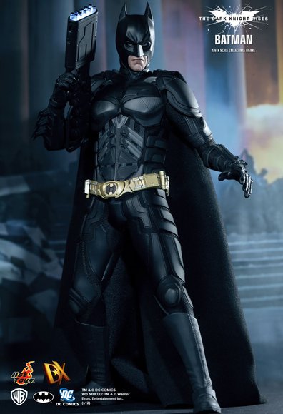 Batman/ Bruce Wayne DX 12 figure by Jc. Hong, produced by Hot Toys. Front view.