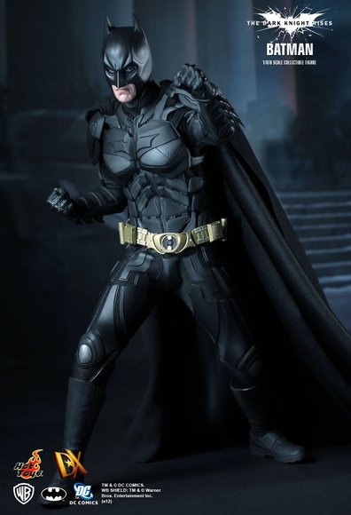 Batman/ Bruce Wayne DX 12 figure by Jc. Hong, produced by Hot Toys. Front view.