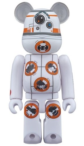 BB-8 TM ANA JET BE@RBRICK 100% figure, produced by Medicom Toy. Front view.