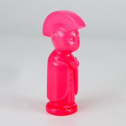 BE MINE JIZO-ANARCHO figure by Toby Dutkiewicz, produced by DevilS Head Productions. Front view.