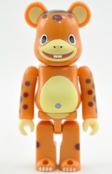 Monster Booska - Secret Be@rbrick Series 27 figure, produced by Medicom Toy. Front view.
