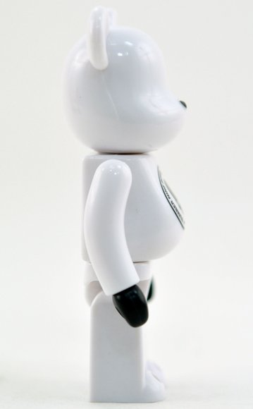 Number Nine - Secret Be@rbrick Series 27 figure, produced by Medicom Toy. Side view.