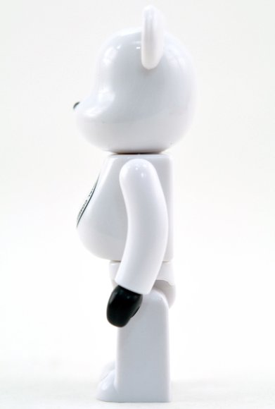 Number Nine - Secret Be@rbrick Series 27 figure, produced by Medicom Toy. Side view.