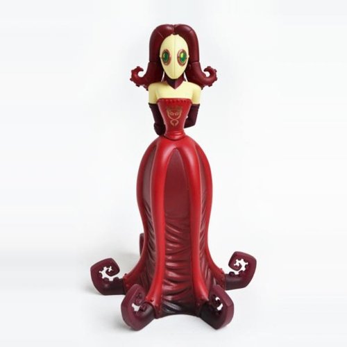 Bella Delamere - The Dinner Party figure by Doktor A, produced by Arts Unknown. Front view.