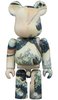 葛飾北斎「神奈川沖浪裏」BE@RBRICK 100％