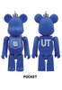 BE@RBRICK 70% - UNIQLO '14 (Blue)