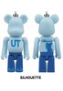 BE@RBRICK 70% - UNIQLO '14 (Light Blue)