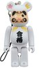 BE＠RBRICK Daruma Pass prayer 100% (White)