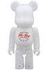 BE@RBRICK Fire-King 100% WHITE