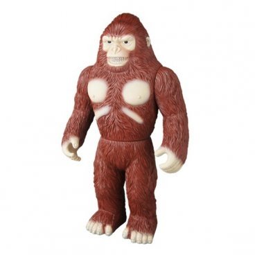 BIG FOOT A.K.A. SASQUATCH BROWN figure by Awesome Toy, produced by Awesome Toy. Front view.