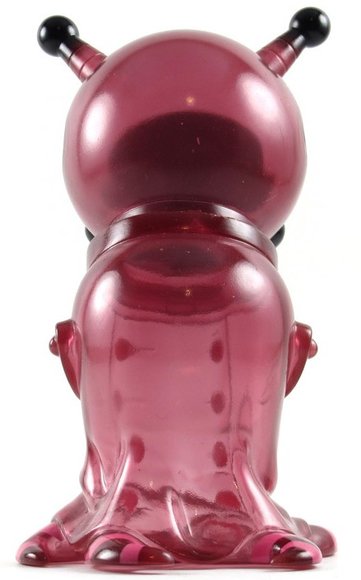 Big Sal - Red Plasma figure by Brandt Peters X Kathie Olivas, produced by Super 7. Back view.