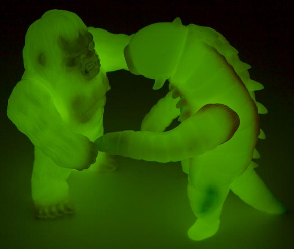 Bigfoot (ビッグフット) - GID figure, produced by Iwa Japan. Front view.