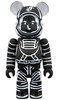 BILLIONAIRE BOYS CLUB ASTRONAUT BLACK BE@RBRICK 100%