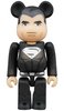 Black Suit Superman BE@RBRICK 100%