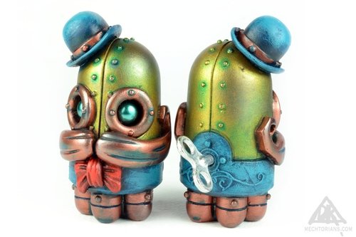 Blinky Allsop figure by Doktor A. Front view.