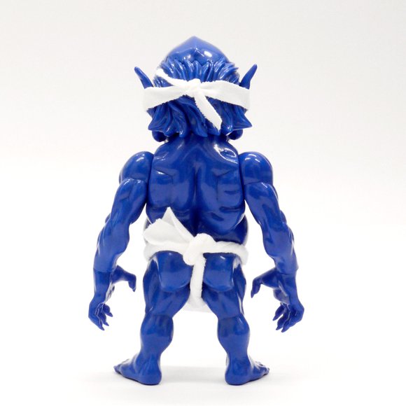 Debris Japan - SFB Blue figure by Junnosuke Abe, produced by Restore. Back view.
