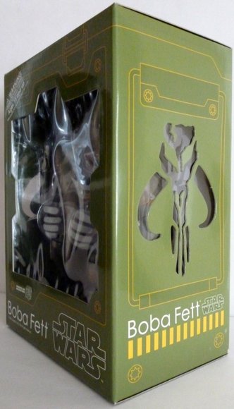 Boba Fett - VCD No.28 figure by H8Graphix, produced by Medicom Toy. Packaging.