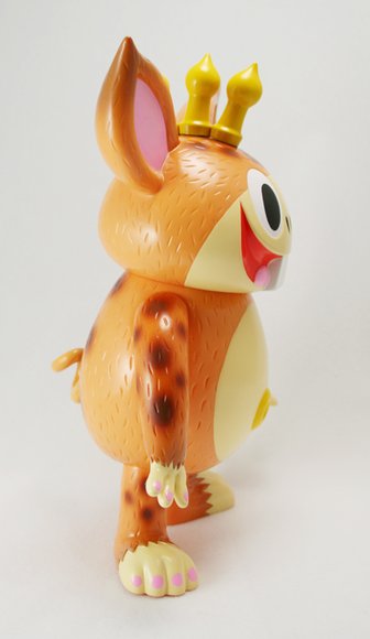 Booska (ブースカ) figure by Martin Ontiveros, produced by Max Toy Co.. Side view.