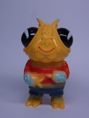Boris the Bee - SDCC 2014 figure by Bwana Spoons, produced by Gargamel. Front view.