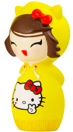 Chihiro figure by Momiji X Hello Kitty, produced by Momiji. Side view.