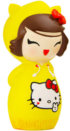 Chihiro figure by Momiji X Hello Kitty, produced by Momiji. Side view.