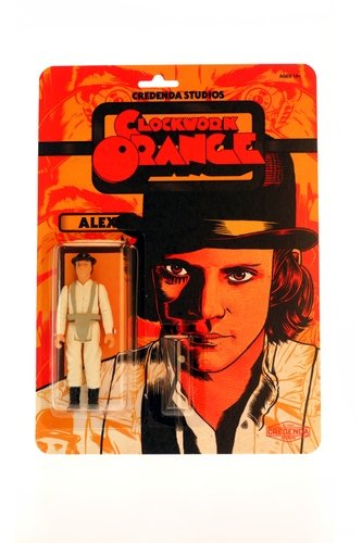 Clockwork Orange figure by Credenda Studios, produced by Credenda Studios. Front view.