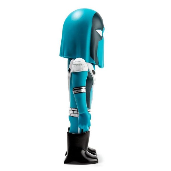 Cobra Commander Art Figure figure, produced by Kidrobot. Side view.