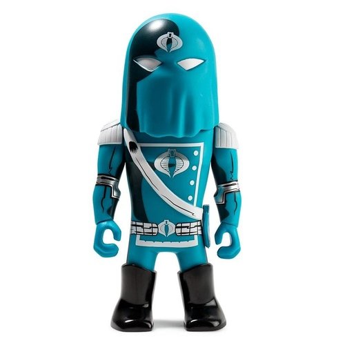 Cobra Commander Art Figure figure, produced by Kidrobot. Front view.