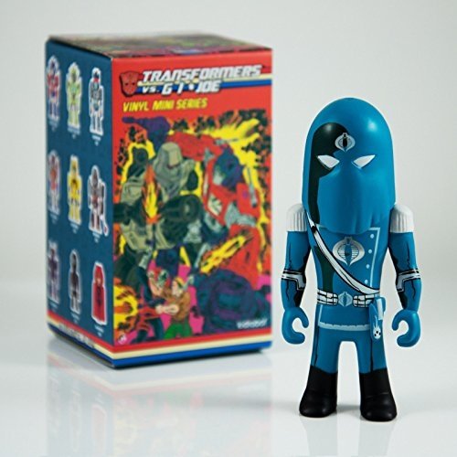 Cobra Commander figure, produced by Kidrobot. Front view.