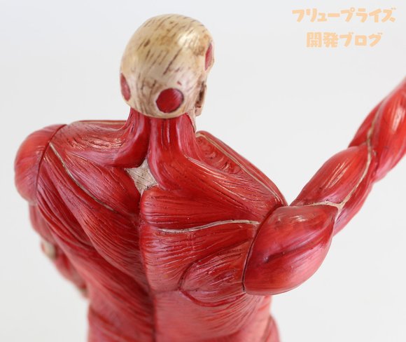 Colossal Titan (Attack on Titan) figure, produced by Furyu. Back view.
