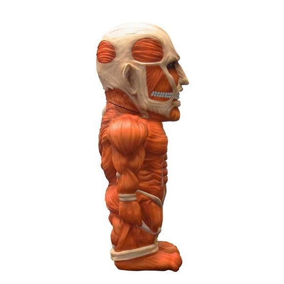 Attack on Titan - Colossal Titan  figure by Empty, produced by Empty. Side view.