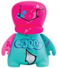 Cope2 BIC Buddy figure by Cope2, produced by Bic Plastics. Front view.