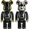 Daft Punk 200% Super-Alloy Bearbrick set(Random Access Memories)