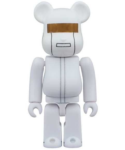 DAFT PUNK WHITE SUITS Ver. BE@RBRICK figure, produced by Medicom Toy. None.