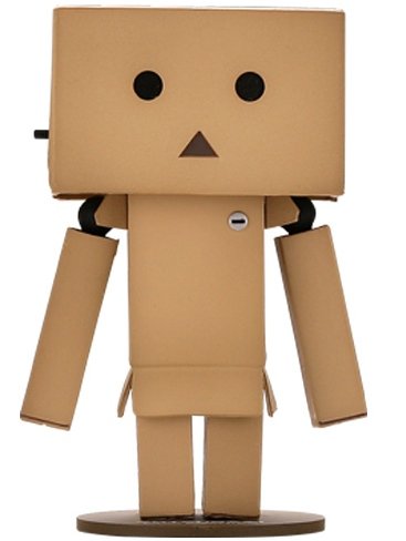 Danboard Mini Company Collaborative Project Normal Version figure by Enoki Tomohide, produced by Kaiyodo. Front view.
