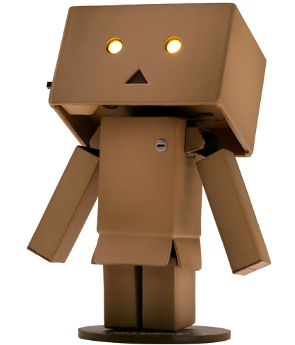 Danboard Mini Company Collaborative Project Normal Version figure by Enoki Tomohide, produced by Kaiyodo. Front view.