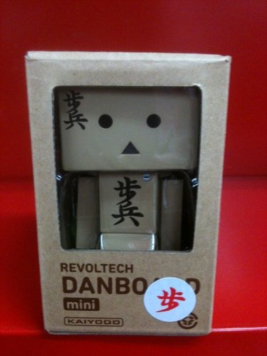 Danboard Mini - Step figure by Enoki Tomohide, produced by Kaiyodo. Packaging.