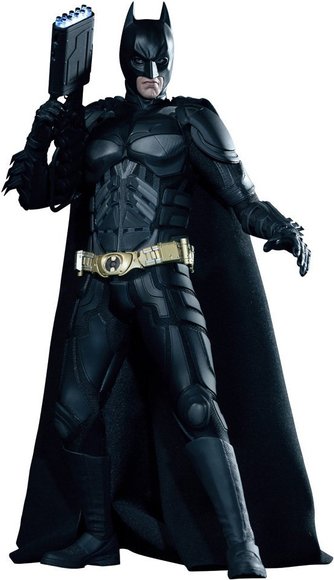 Batman/ Bruce Wayne DX 12 figure by Jc. Hong, produced by Hot Toys. Front view.