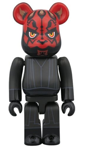 DARTH MAUL BE@RBRICK figure, produced by Medicom Toy. Front view.