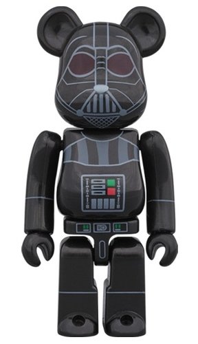 DARTH VADER Rogue One Ver. BE@RBRICK 100% figure, produced by Medicom Toy. Front view.