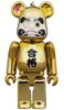 Daruma doll pass gold plating BE@RBRICK 100%